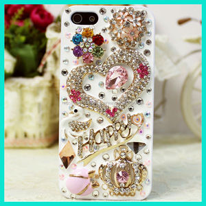 Vente chaude pour Crystal iphone cas avec Bling <span class=keywords><strong>pierre</strong></span> - Product Image 1