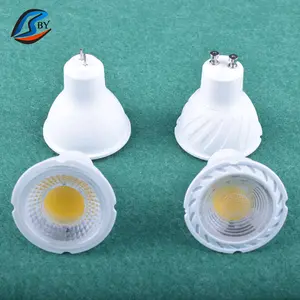 CE ROHS批准Mr16 7w Gu5.3 Gu10 Cob Led聚光灯照明和电路设计Epistar黑色/白色5W 2800-6300K 3w/5w/7w