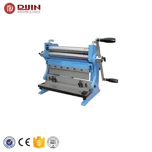 Combination slip roll machine 3 in 1 Shearing Bending multi purpose sheet metal bending machine Max width 305mm