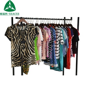 Tuyệt vời thứ hai tay quần áo sử dụng quần áo mùa hè phụ nữ áo thun bán hàng nóng trong Philippines - Product Image 3