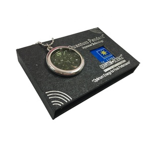 Haute énergie négative Ions Bio pendentif 5000CC énergie quantique verre vert bijoux BIO collier bijoux de mode femmes - Product Image 3