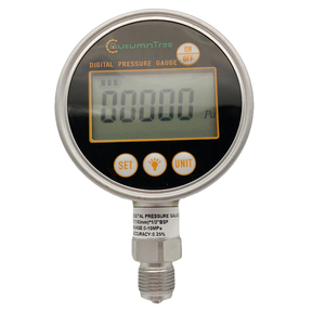 Medidor de pressão <span class=keywords><strong>digital</strong></span> à bateria, medidor de pressão <span class=keywords><strong>digital</strong></span> 0.25% fs 600bar 100mm - Product Image 2