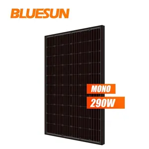 Bluesun cellule solaire bluesun 330w mono noir 300 watts 310 w 310 watts 320w 330w panneau solaire tout noir USA entrepôt