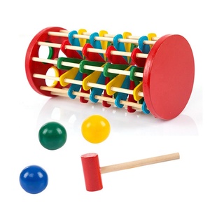 Ball and hammer beat toy to knock the ball off the scale with Mallet hammer beat toy - Product Image 4
