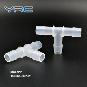 1/2&quot; Plastic <strong>Small</strong> Universal 3-Way Tube Tee Joint Pipe Tube Pipe <strong>Fittings</strong> - Product Image 2