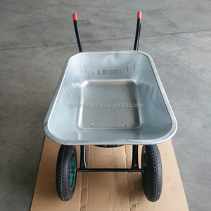 รถเข็นก่อสร้างแบบสองล้อ WB6404A ชุบสังกะสี - Product Image 3
