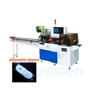 Full - automatic disposable hotel slippers Horizontal Packaging Machine Price