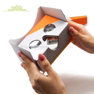 แว่นตา VR 3 มิติ รุ่น Google Cardboard Active Version VR <span class=keywords><strong>3D</strong></span> ปี 2026 คุณภาพสูงจากจีน แบบ DIY พร้อมวัสดุกระดาษแข็ง - Product Image 1