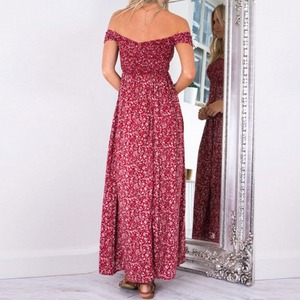 calientes último diseño vestido de noche elegante de las señoras allover impreso vestido de fiesta maxi vestidos - Product Image 5