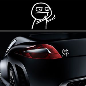 Grappige-pegatina de dibujos animados para motocicleta, decoración para portátil, Suzuki, Honda, Kawasaki, skoda, octavia, <span class=keywords><strong>mazda</strong></span>, audi, renault megane - Product Image 5