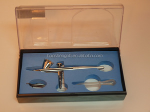 Aérographe à simple action HS-209 pour la décoration de gâteaux et la coloration <span class=keywords><strong>alimentaire</strong></span>, type alimentation par gravité, buse de 0,4 mm, 10-30 PSI - Product Image 5