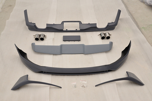 Kit avec lèvre et becquet, pour <span class=keywords><strong>Volkswagen</strong></span>, VW, Transporter T6 2016 - Product Image 4