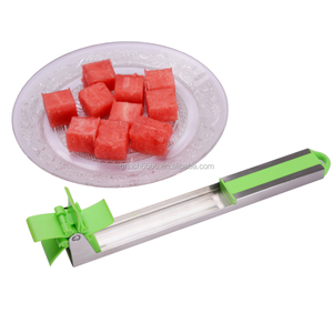 Utensilios de cocina de acero inoxidable, rebanador y corer de sandía, novedad, <span class=keywords><strong>2023</strong></span> - Product Image 2