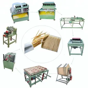 Cao Hiệu Quả Chất Lượng Tuyệt Vời Tự Động Tre Tăm Gỗ Making Machine Cần Bán