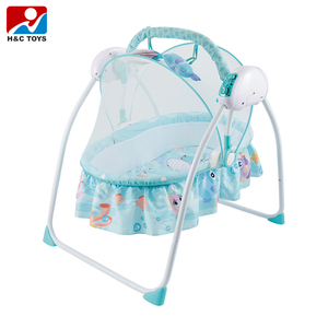 Vente chaude <span class=keywords><strong>électrique</strong></span> bébé berceau infantile intérieur balançoire pour bébé lit avec télécommande HC394305 - Product Image 1