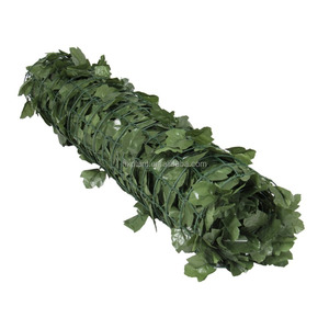 Flor de rollo para decoración del hogar, valla de privacidad de hojas de hiedra artificial, Anti UV, ampliable, de imitación, verde, para jardín al aire libre - Product Image 4