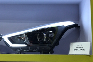 ไฟหน้าโปรเจคเตอร์พร้อมไฟ LED DRL สำหรับรถยนต์ <span class=keywords><strong>Creta</strong></span> Ix25 ปี 2015 2016 0217 2018 - Product Image 5