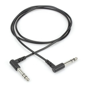<span class=keywords><strong>Cable</strong></span> de Audio estéreo para instrumento de guitarra, <span class=keywords><strong>TRS</strong></span> de 1/4 "a 6,35mm, 1/4", <span class=keywords><strong>TRS</strong></span>, de ángulo recto - Product Image 6