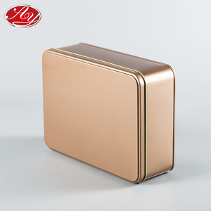 Chất lượng cao bao bì hộp thiếc vàng hình chữ nhật kim loại có thể công cụ nhỏ hộp - Product Image 3