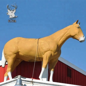 Escultura de Caballo de Fibra de Vidrio de Tamaño Real para Decoración de Parques al Aire Libre en Venta - Product Image 3