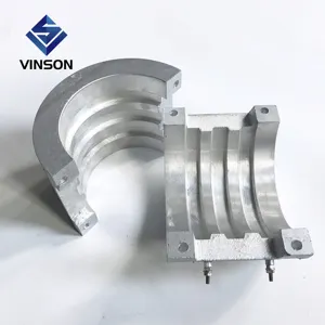 Water / Air Cooling Manufacturing Process Die Casting Aluminum Band Heaters