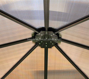 Bán buôn 3*3 PC nhôm gazebo Board thiên nhiên áp lực xử lý Gỗ Ngoài Trời gazebo bởi Chiết Giang - Product Image 5