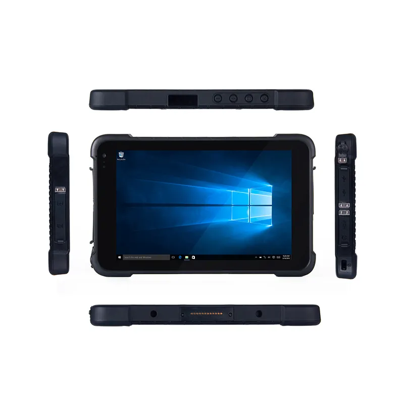 8 Inch Robuuste Tablet 1280*800 Ips Touch Screen Baytrail Quad Core Ip65 Waterpro Industriële Tablet Pc