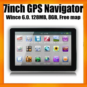 7 pulgadas de alta definición Universal carro de navegación GPS 84H-3 con 8 GB <span class=keywords><strong>gratis</strong></span> y mapa gratuito - Product Image 1