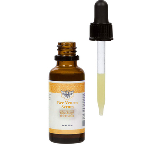 Etiqueta privada orgânica anti rugas endurecimento facial abelha venom soro
