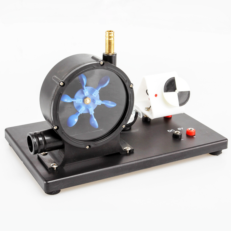 Gelsonlab HSPEN-043, демонстрация гидроэлектроэнергии, водяная турбина, производящая электроэнергию, гидрогенератор