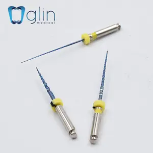 Root Canal Instrument Dental Heat Treated Flexible 04 Taper Files