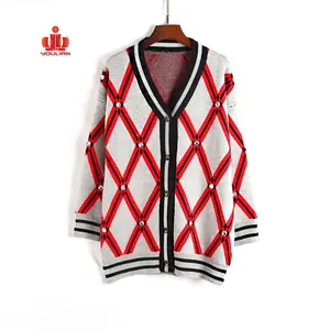 Dệt Kim Trắng Len Cotton Thời Trang Ren Ladies Nữ Kimono Womens Phong Cách Dài Đan Phụ Nữ De Mujer Cardigan Áo Len