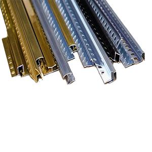 Profilo angolare di rivestimento in piastrelle di alluminio per moquette e ceramica profili in alluminio resistente - Product Image 4