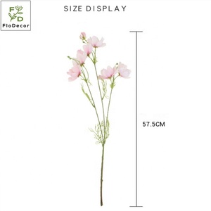 Venta al por mayor <span class=keywords><strong>Cosmos</strong></span> artificiales margaritas tela de seda decoración de la boda <span class=keywords><strong>Bipinnatus</strong></span> crisantemo Galsang flor - Product Image 5
