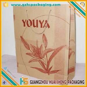 Directo de fábrica marrón del papel de kraft de la fruta <span class=keywords><strong>granada</strong></span> bolsa papel - Product Image 5
