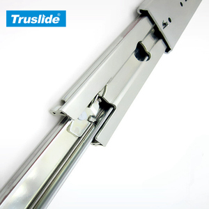 Carril deslizante de alta calidad para caravana, bloqueo y bloqueo de alta resistencia de 76mm, tres secciones, montaje bajo, estufa de tracción - Product Image 4