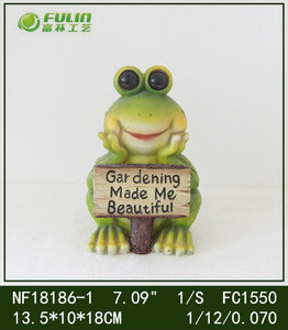 Mignon baiser gratuit grenouilles ornements en résine Statues d'animaux pour la décoration de la maison ou du jardin livraison gratuite - Product Image 2