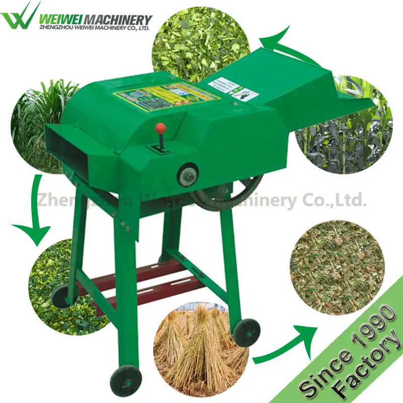 Weiwei livestock cattle feed hay cutter grass chopper best barley for sale