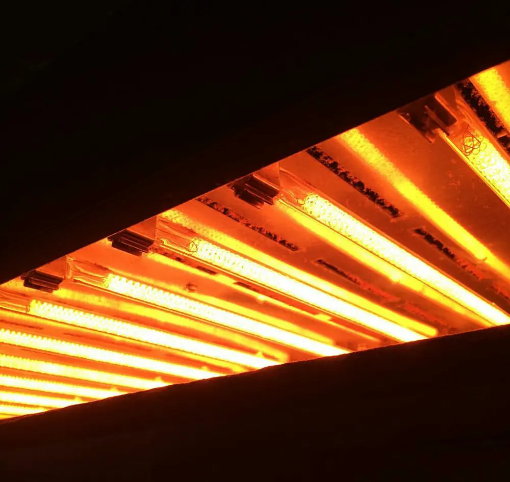 Serigrafia secador de cura infravermelho lâmpada de aquecimento do halogênio lâmpadas de flash