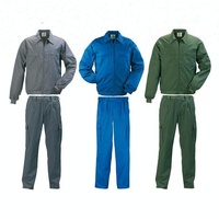 Vêtements de travail en coton sergé ignifuge en polyester et coton, ensemble uniforme de travail, vêtements de travail de jardinage