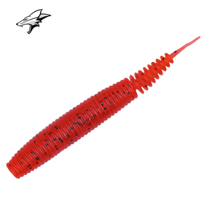 Hunthouse — appât souple en silicone pour la pêche, leurre pour attraper des poissons comme <span class=keywords><strong>les</strong></span> bars, <span class=keywords><strong>les</strong></span> chrysler, en plastique, matériel pour pêcher, 100mm - Product Image 1