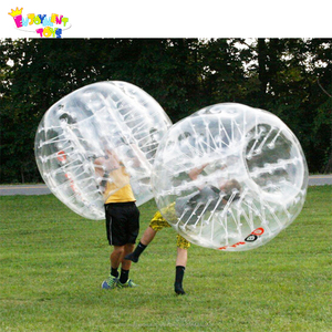 Precio de fábrica CE 1.2 m/1.5 m/1.7 m PVC/TPU inflable tamaño adulto humano Bubble gum Aldaba balón de fútbol - Product Image 4