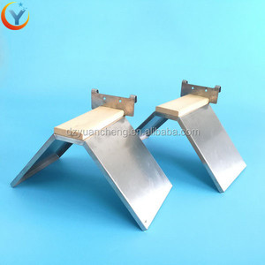 Pappagallo in acciaio inox stand persico posatoi di legno in piedi per gli uccelli piccione - Product Image 6