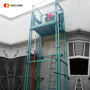 אנכי אנכי משטח הרמת פלטפורמה 1000 ק "ג 500 ק" ג מעלית מטען למחסן - Product Image 5