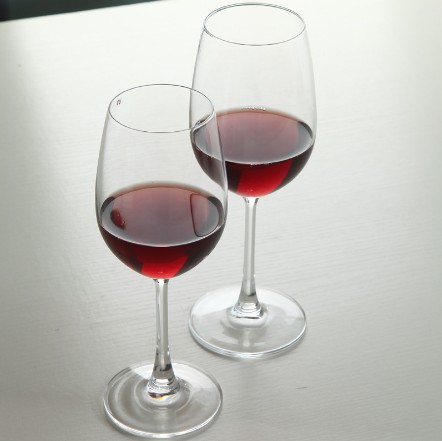 Wholesale high quality glass lead free goblet clear crystal wine glass