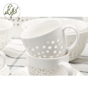 Gran <span class=keywords><strong>China</strong></span> <span class=keywords><strong>porcelana</strong></span> taza <span class=keywords><strong>de</strong></span> té y platillo conjunto - Product Image 1