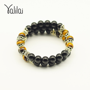 Haute Qualité hommes naturel <span class=keywords><strong>grenat</strong></span> <span class=keywords><strong>pierre</strong></span> bracelet - Product Image 3