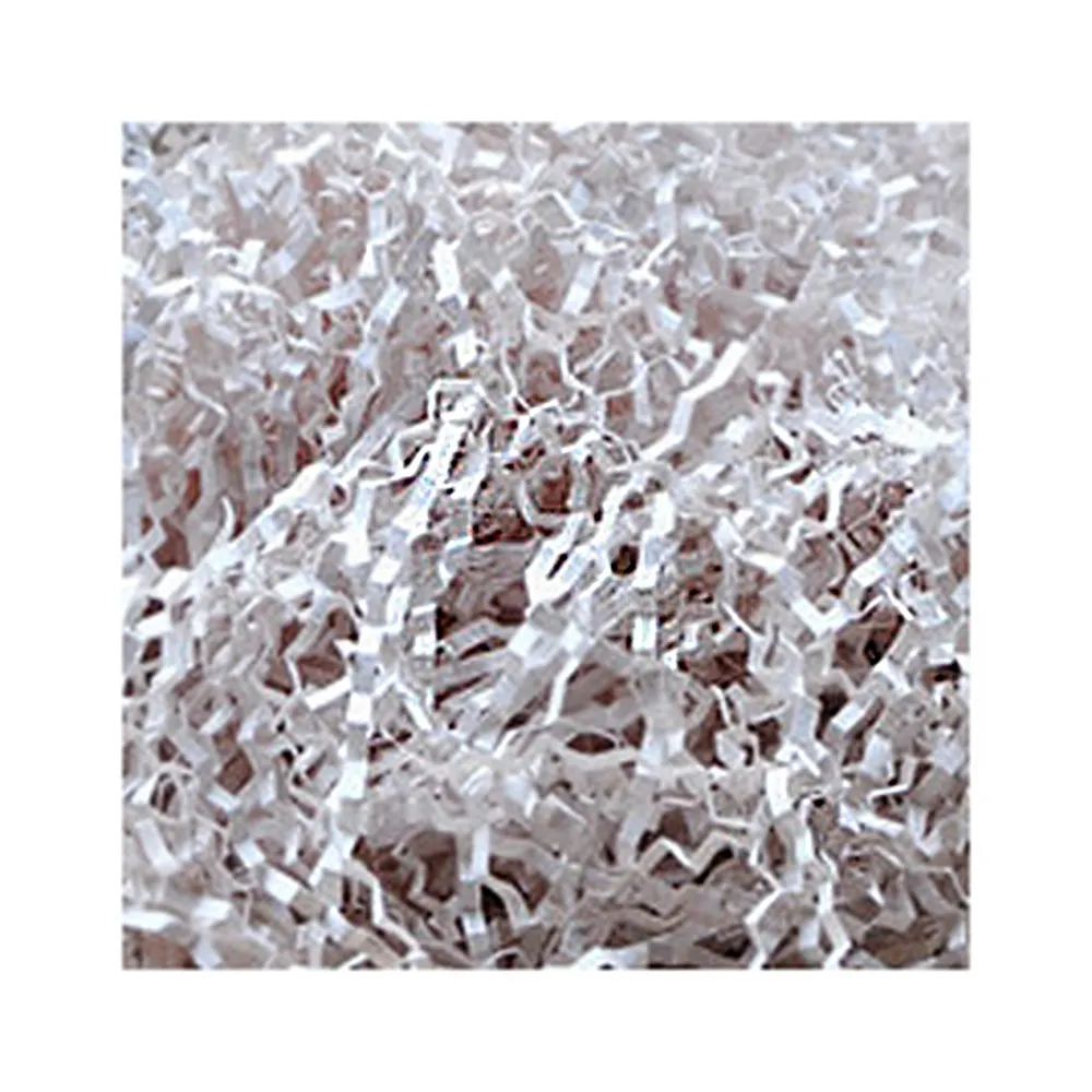 Fashion Pale Pinkish Gray Shredded Paper for gift box filling material