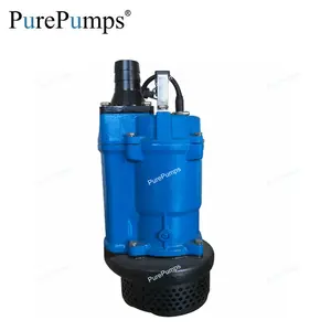 Tsurumi fiber filtering device coal area submersible slurry sand water dealing pump