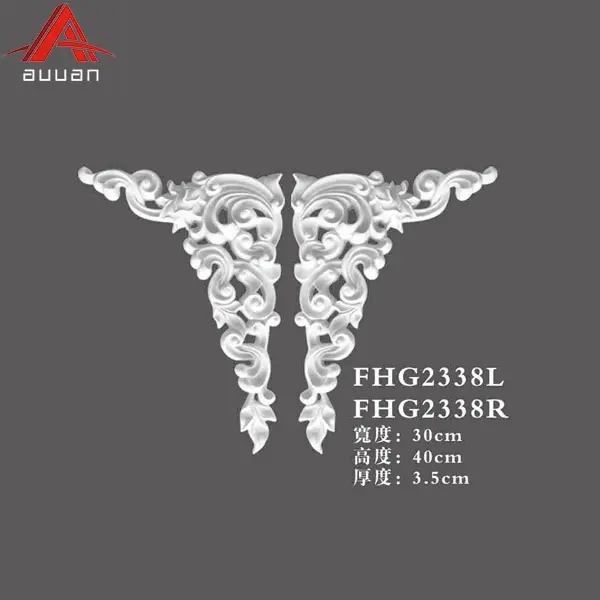 Мебельные накладки из полиуретана, мебельные молдинги с орнаментом из полиуретана, художественная настенная панель для украшения интерьера дома